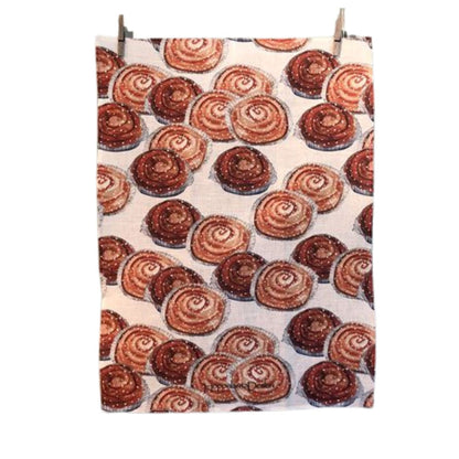 Kökshandduk Kanelbulle 68 x 50 cm
