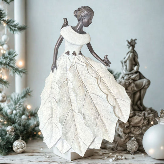 Trädgårdsdamen Holly vit