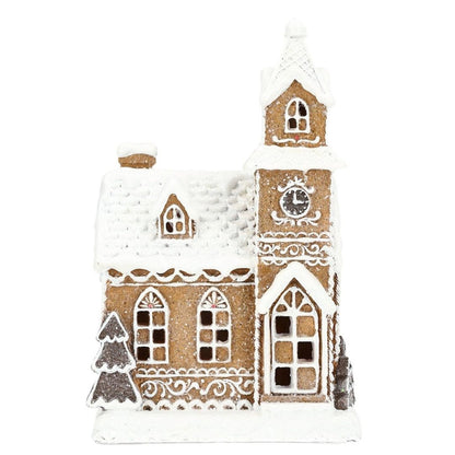 LED Lykta Pepparkakshus