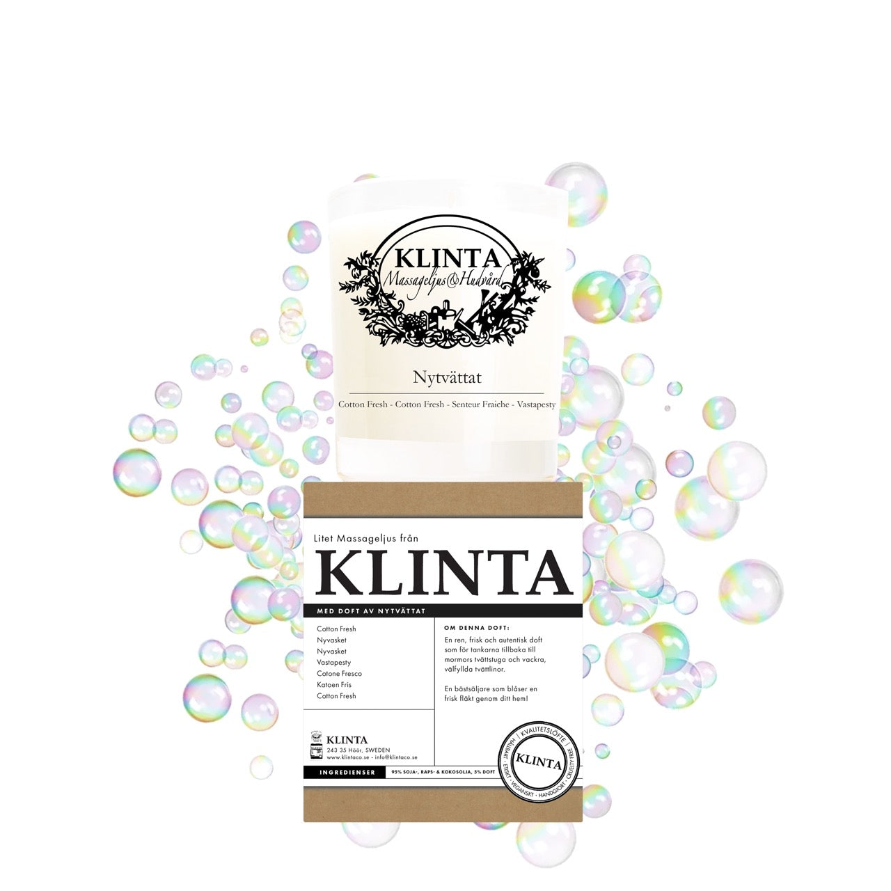 Klinta Doftljus med 18h Brinntid