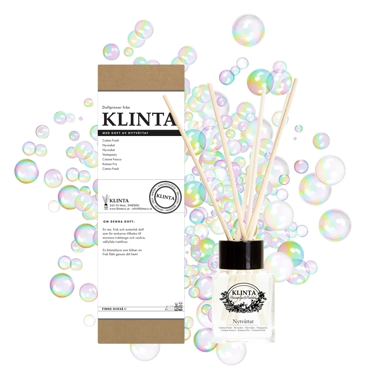 Klinta - Doftpinnar 120 ml