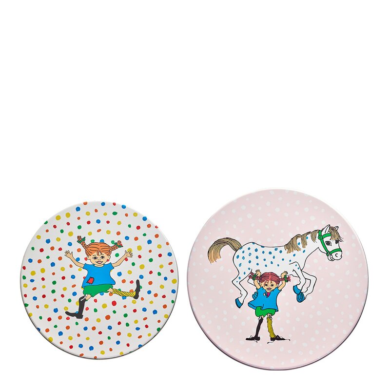 Pippi Plåtburk - Set med 2 stk