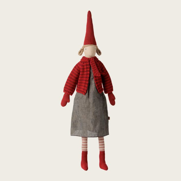 Pixy, Storlek 4 - Flicka - Randig stickad kofta