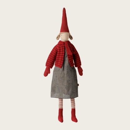 Pixy, Storlek 4 - Flicka - Randig stickad kofta