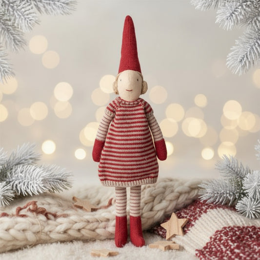 Maileg Pixy, Size 1 Girl - Knitted dress