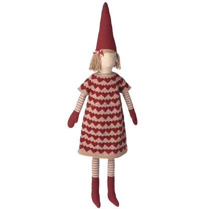 Maileg Pixy, Size 5 Girl - Knitted dress
