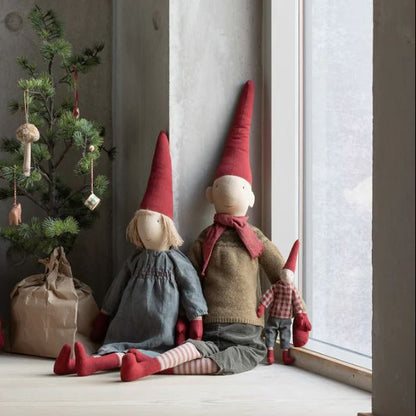 Maileg Pixy, Size 5 Girl - Blue dress