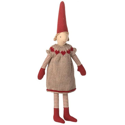 Maileg Pixy, Size 2 Girl - Knitted dress