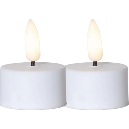 LED Värmeljus 2-pack Flamme 2 pack