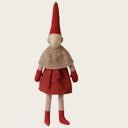 Pixy, Storlek 2 - Flicka - Stickad kappa och kjol