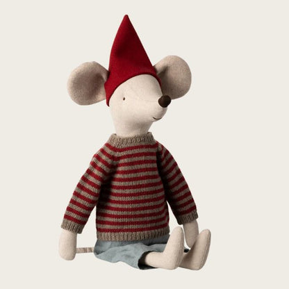 Maileg Christmas Mouse Maxi/Boy