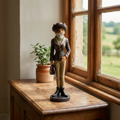 Räv Staty/Deko 35 cm