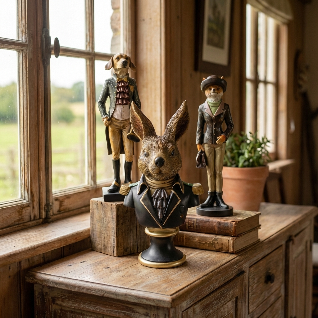 Kanin Elegant Byst 35 cm