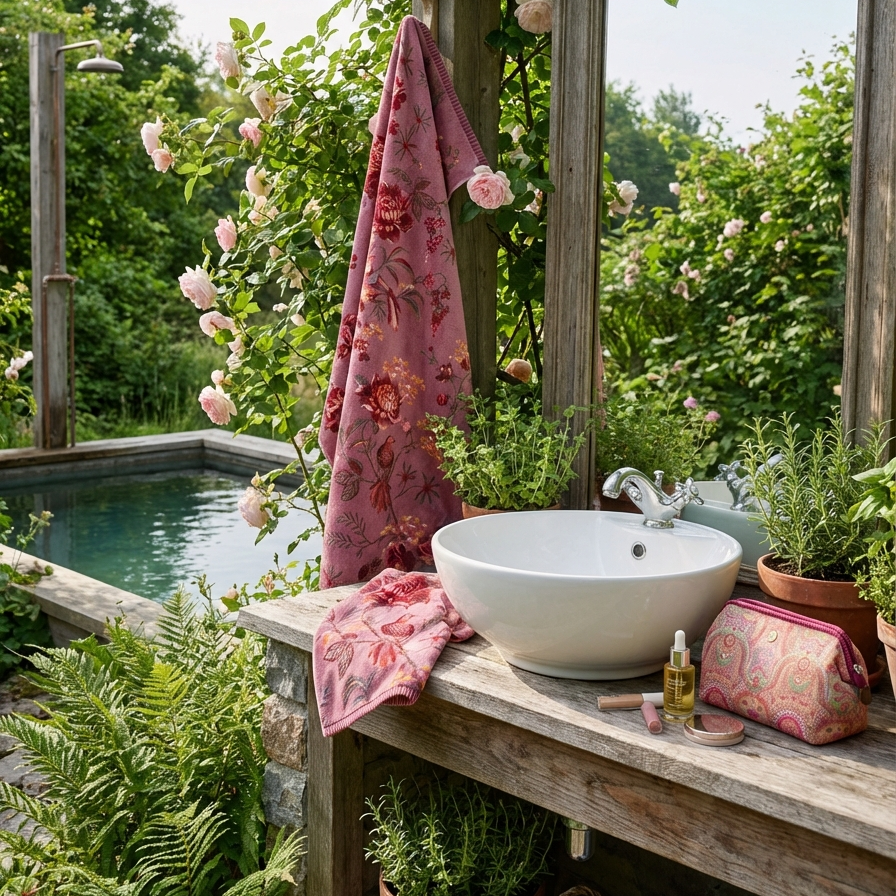 PIP Studio - Badhandduk Secret Garden 70x140 cm (Flera varianter)