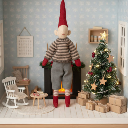 Maileg Pixy, Size 1 Boy - Knitted sweater