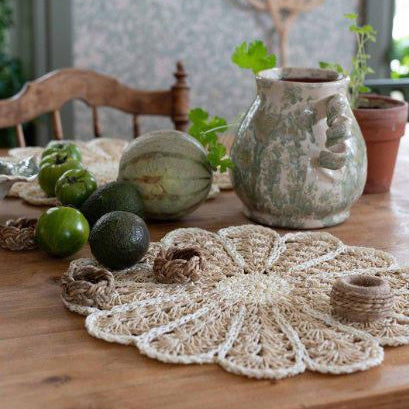 Bords Tablett FIA OFFWHITE Ø38 CM