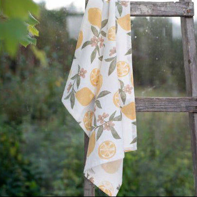 Kökshandduk Citron Gul 50x70 cm