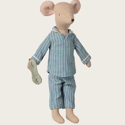 Maileg Medium mouse - Pyjamas