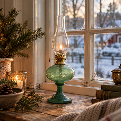 Fotogenlampa Esmeralda Grön