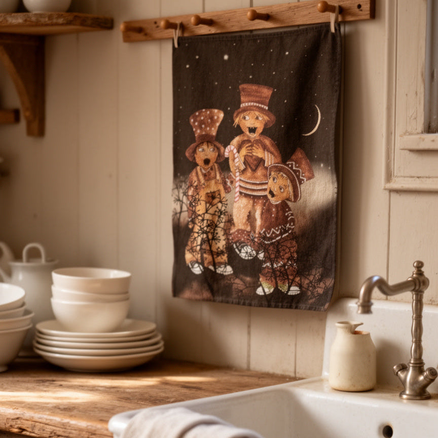 Kökshandduk Pepparkakeland 68 x 50 cm