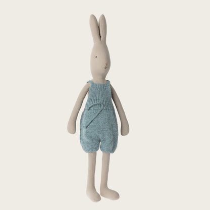 Maileg, Rabbit, Size 4 - Knitted overalls