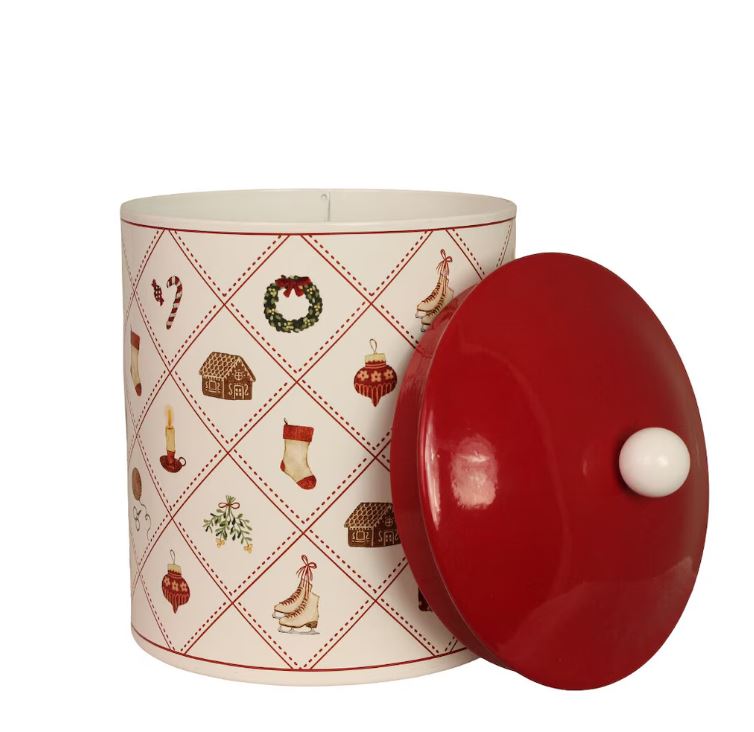 Plåtburk Juletid Stor