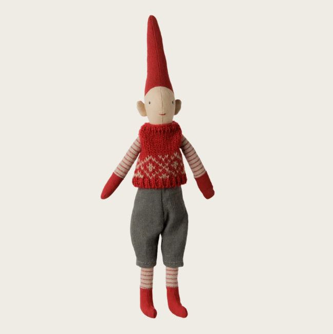 Pixy, Storlek 1 - Pojke - Röd stickad väst